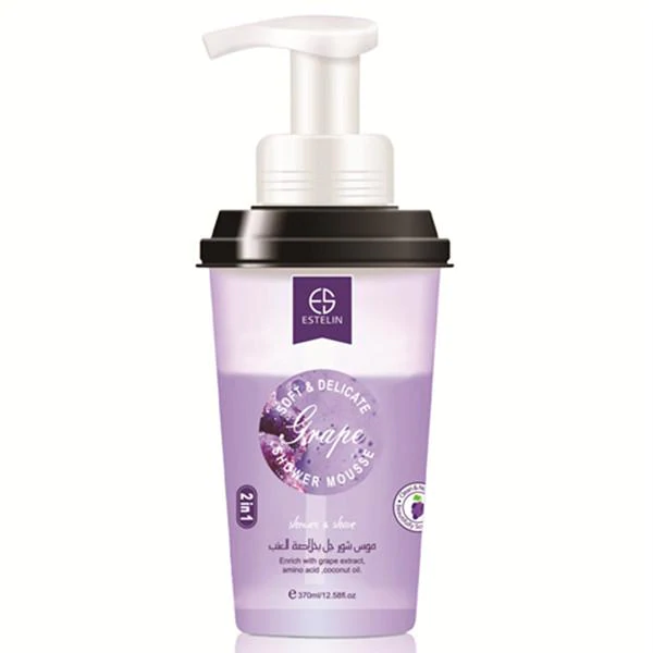 Buy Best Estelin Grape Shower Mousse 370ml Cosmetics Online @ HGS Cosmetics