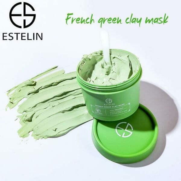 Buy Best Estelin French Green Clay Mask By Dr.Rashel - 100g Online @ HGS Cosmetics