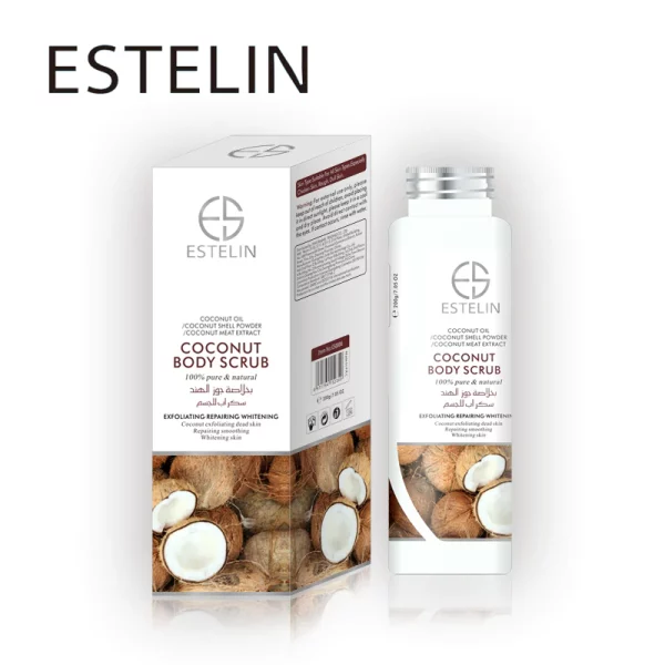 Buy Best ESTELIN Coconut Moisturizing Body Scrub Online @ HGS Cosmetics