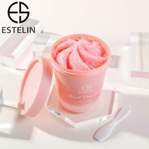 Estelin Apricot Peach Face & Body Scrub- 280g