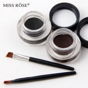 Buy Best MISS ROSE Gel Eyeliner - 2 Color Set Black And Brown Online @ HGS Cosmetics
