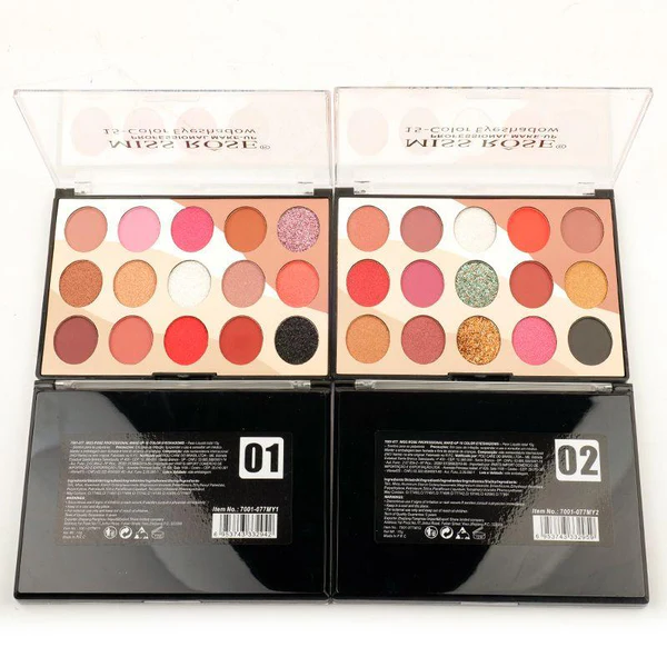 Miss Rose 15 Colours Eyeshadows Kit Miss Rose 15 Colours Eyeshadows Kit