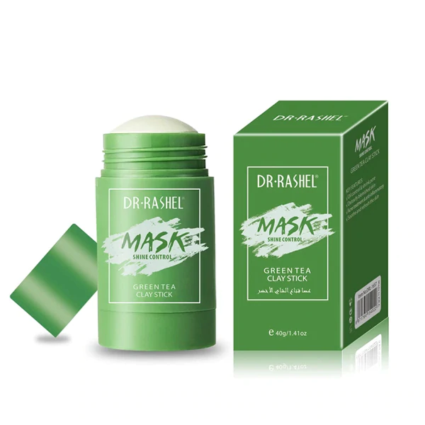 DR RASHEL Green Tea Stick Anti-Acne Pimple Facial Clay Mask