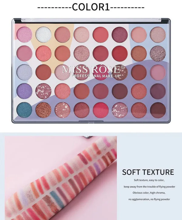 Miss Rose 40 Color Eyeshadow Palette Miss Rose 40 color eyeshadow palette