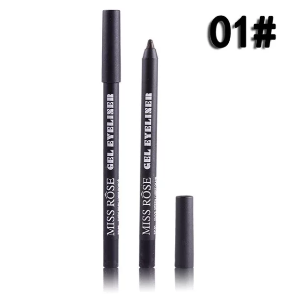 Buy Best MISS ROSE Waterproof Make Up Eye Liner Pencil - Black Online @ HGS Cosmetics