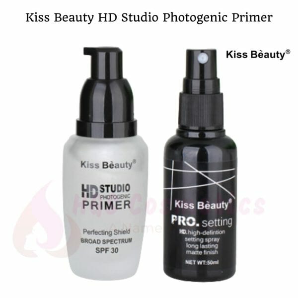 Buy Best Kiss BeautyHD Studio Photogenic Primer + Pro.Setting Spray Online @ HGS Cosmetics