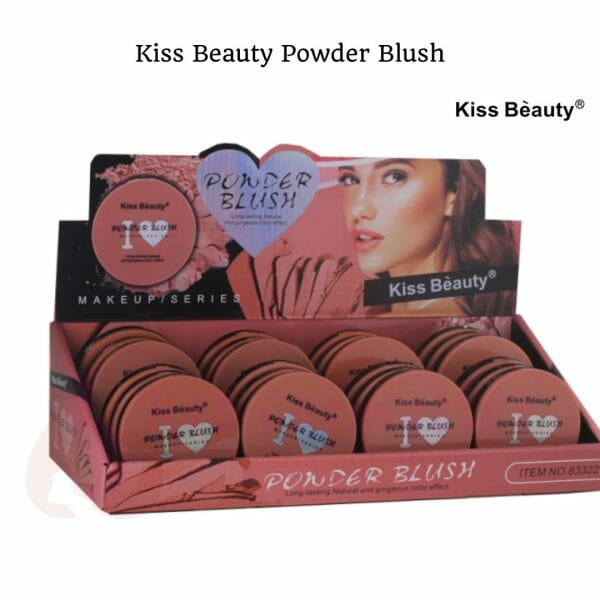 Buy Best Kiss Beauty Powder Blush Online @ HGS Cosmetics