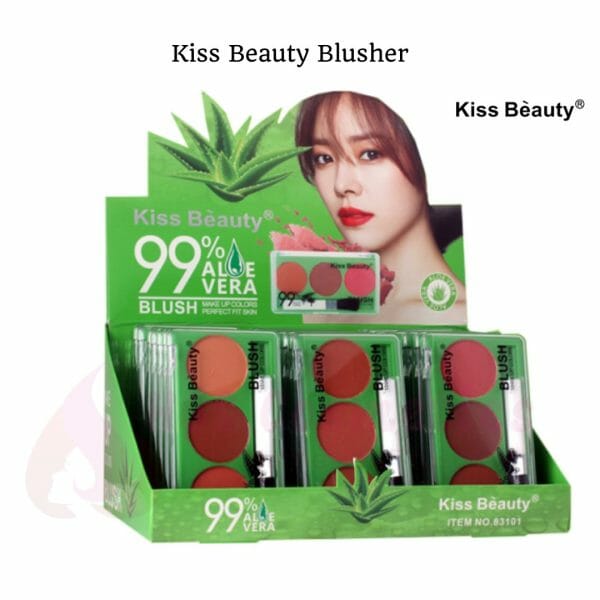 Buy Best Kiss Beauty Aloe Vera Blusher Online @ HGS Cosmetics