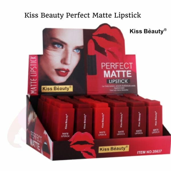 Buy Best Kiss Beauty Perfect Matte Lipstick Online @ HGS Cosmetics