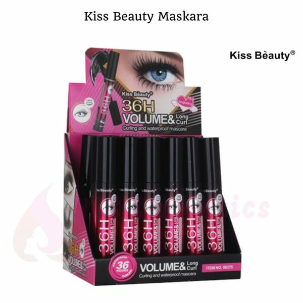Buy Best Kiss Beauty 36H Volume & Long Curl Mascara Online @ HGS Cosmetics