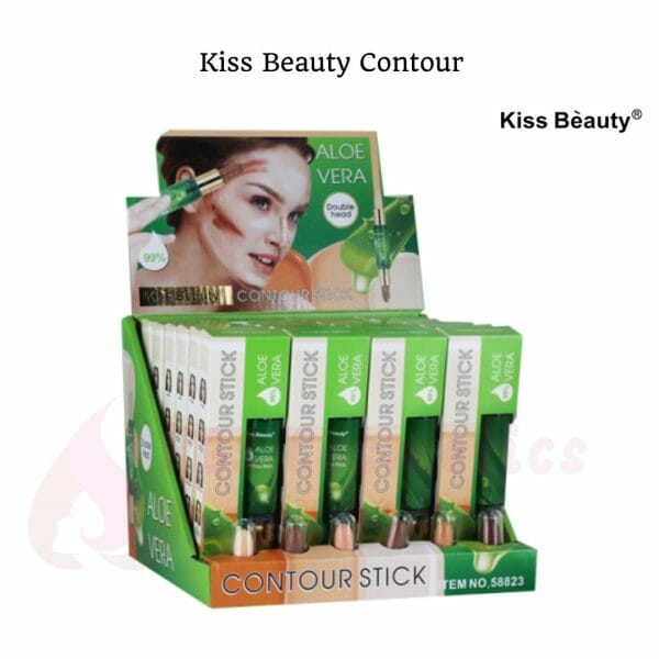 Buy Best Kiss Beauty Aloe Vera Double Head Contour Stick Online @ HGS Cosmetics