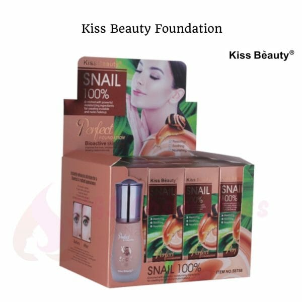Buy Best Kiss Beauty Snail Perfect Foundation Online @ HGS Cosmetics