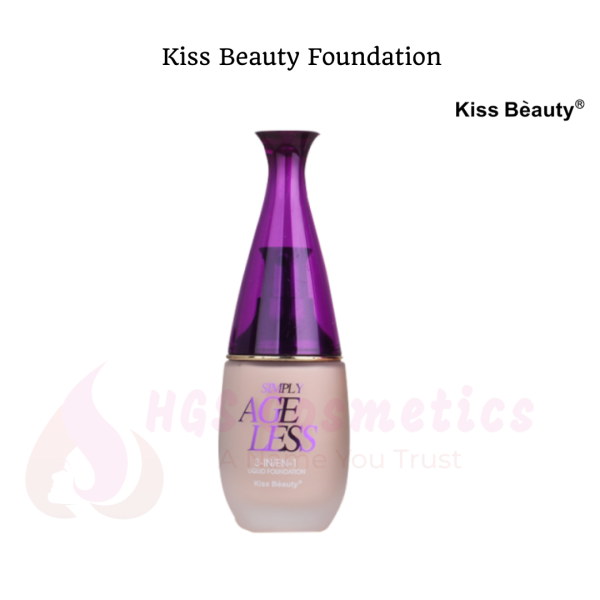 Buy Best Kiss Beauty Simply Age Less Liquid Foundation Online @ HGS Cosmetics