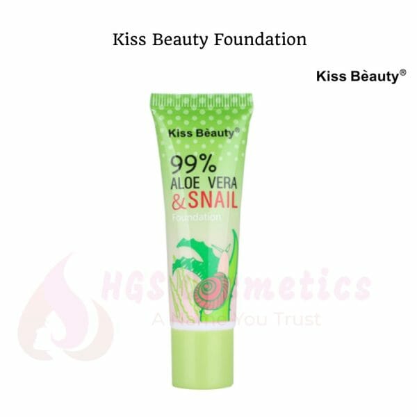 Buy Best Kiss Beauty Aloe Vera & Snail Foundation Online @ HGS Cosmetics