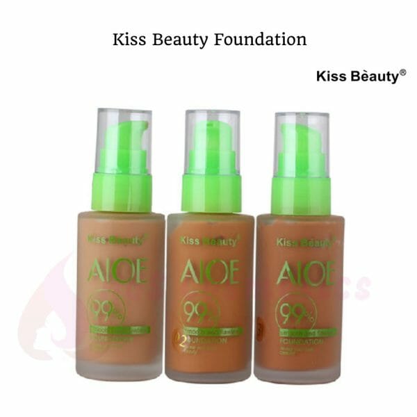 Buy Best Kiss Beauty Aloe Smooth And Flawless Foundation Online @ HGS Cosmetics