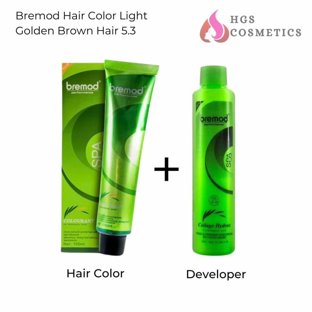 Buy Bremod Hair Color Light Golden Brown 5.3 In Pakistan