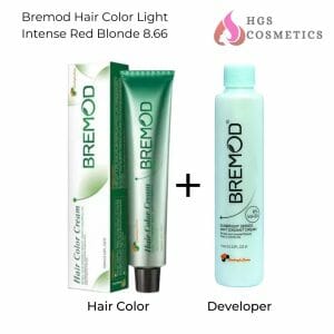 Buy Best Bremod Hair Color Light Intense Red Blonde 8.66 Online Online @ HGS Cosmetics