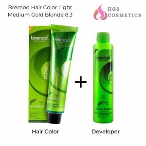 Buy Best Bremod Hair Color Light Medium Gold Blonde 8 3 Online Online @ HGS Cosmetics