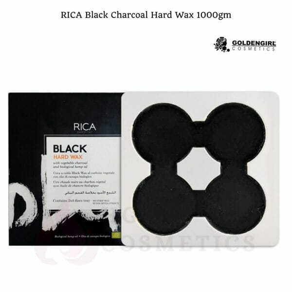Golden Girl RICA Black Charcoal Hard Wax 1000gm