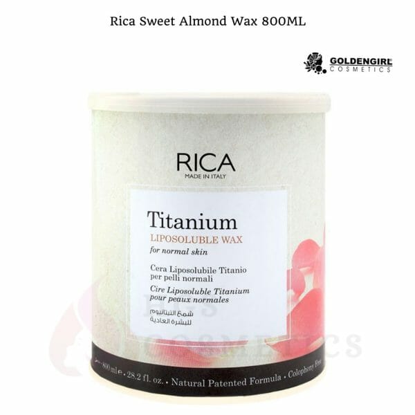 Golden Girl Rica Sweet Almond Wax 800ML