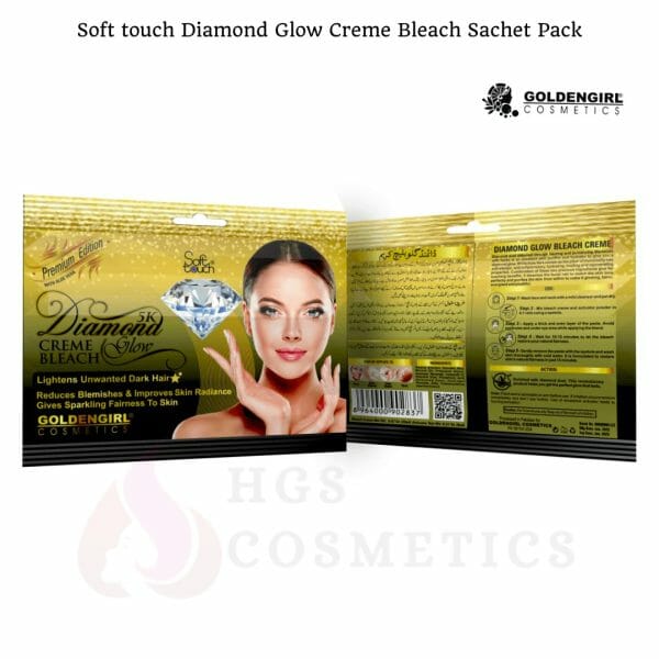 Golden Girl Diamond Glow Creme Bleach Sachet Pack
