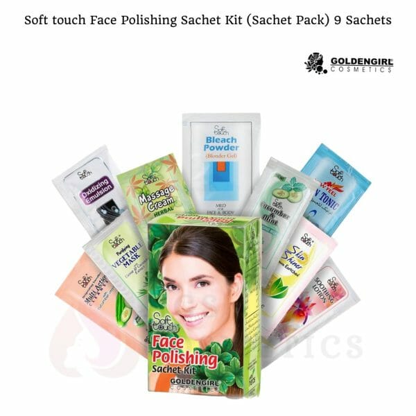 Golden Girl Face Polishing Sachet Kit (Sachet Pack) 9 Sachets