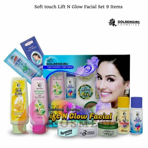 Golden Girl Lift N Glow Facial Set 9 Items