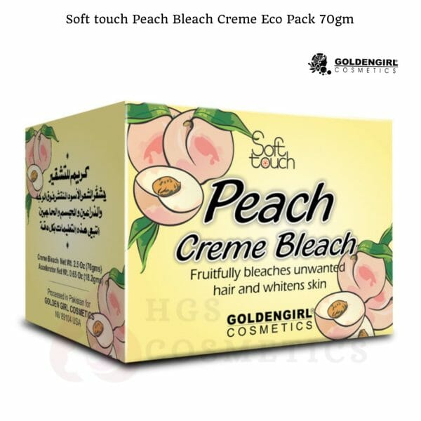 Golden Girl Peach Bleach Creme Eco Pack 70gm