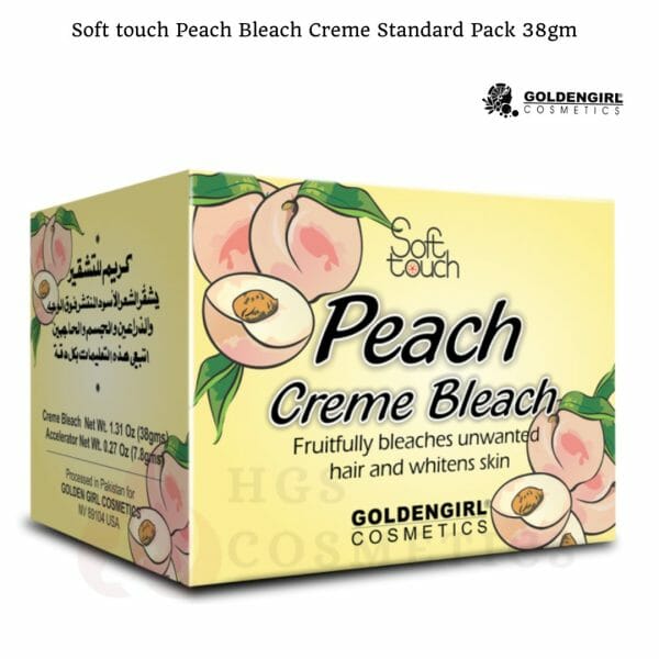 Golden Girl Peach Bleach Creme Standard Pack 38gm