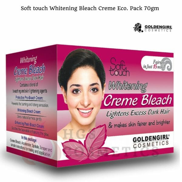 Golden Girl Whitening Bleach Creme Eco. Pack 70gm