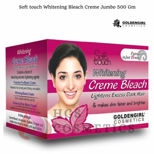 Golden Girl Whitening Bleach Creme Jumbo 500 Gm