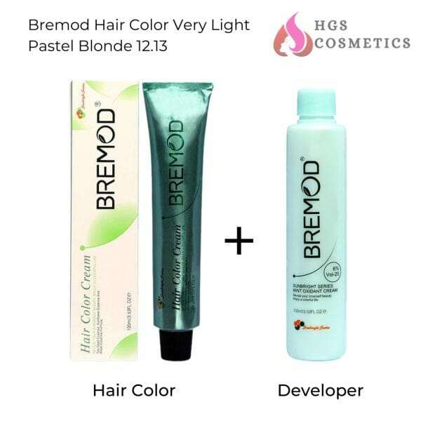 Buy Best Bremod Hair Color Very Light Pastel Blonde 12.13 Online Online @ HGS Cosmetics
