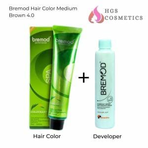 Buy Best Bremod Hair Color Medium Brown 4.0 Online @ HGS Cosmetics