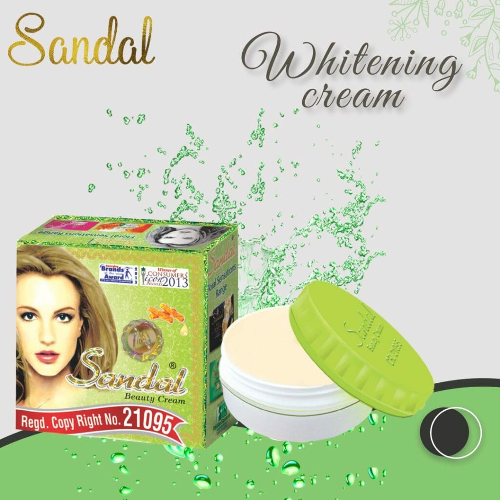 Best Sandal Whitening Beauty Cream @ HGS Cosmetics