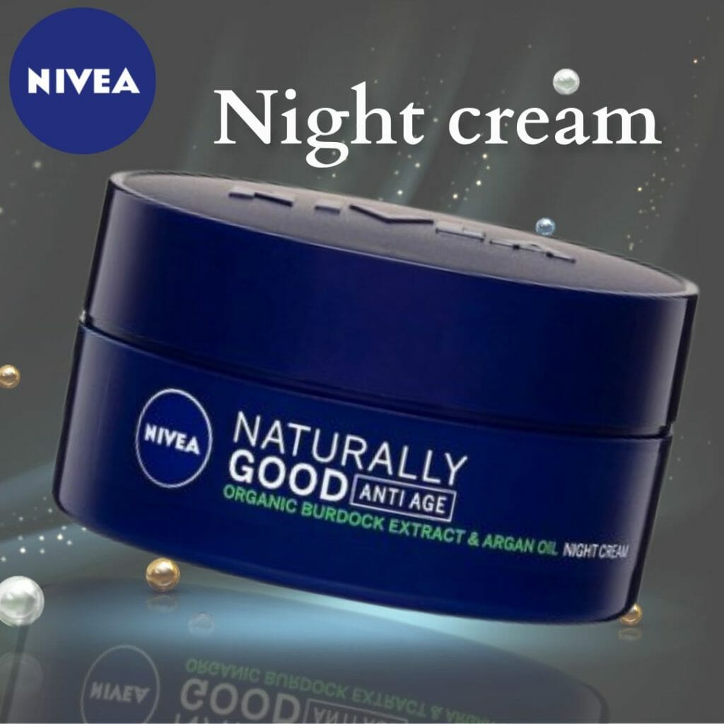 Best Nivea Pure & Natural Anti-Wrinkle Night Cream @ HGS Cosmetics
