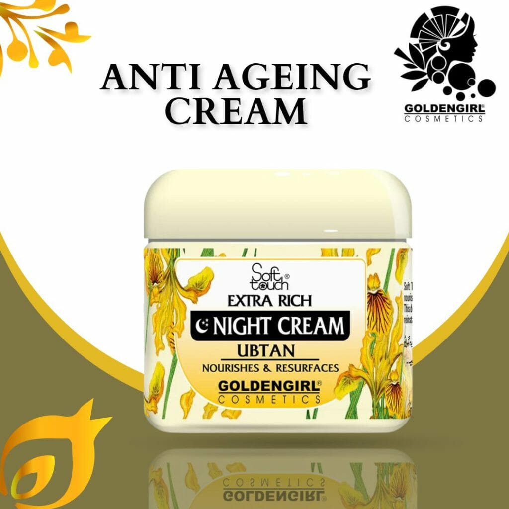 Best Golden Girl Cosmetics Ubtan Night Cream @ HGS Cosmetics