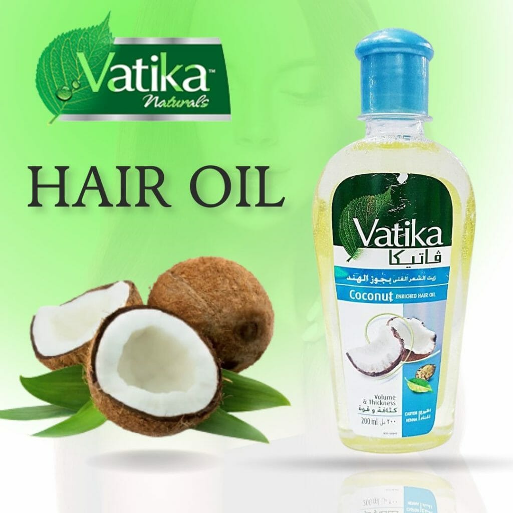Best Vatika Coconut Enriched Hair Oil @ HGS Cosmetics