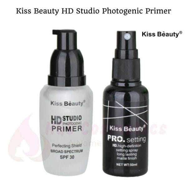 Kiss Beauty Hd Studio Photogenic Primer + Pro.Setting Spray