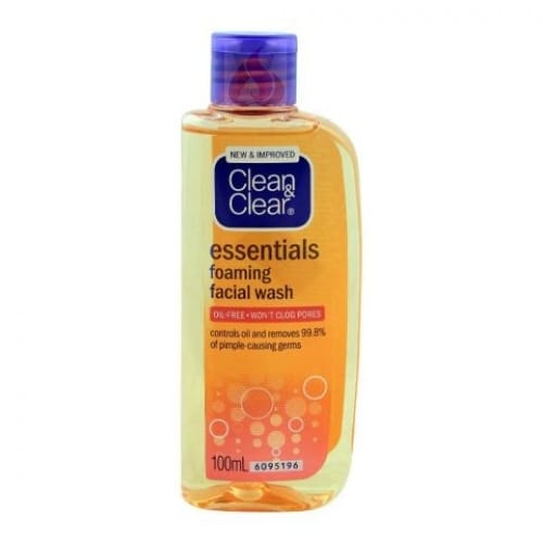 Clean & Clear Oil Free Essentials Foaming Face Wash - 100ml