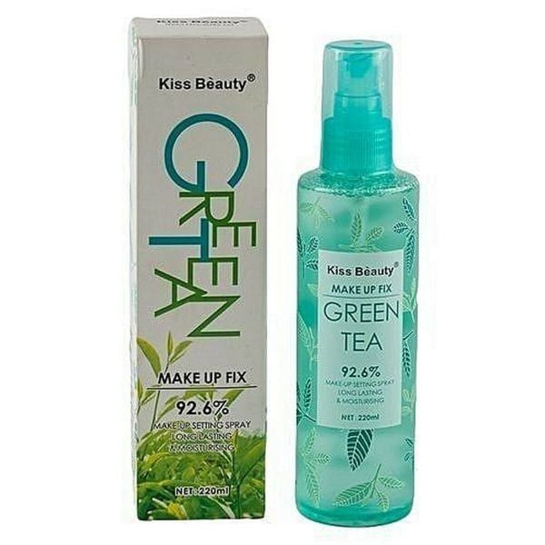 Kiss Beauty Green Tea Makeup Fix Setting Spray - 220ml