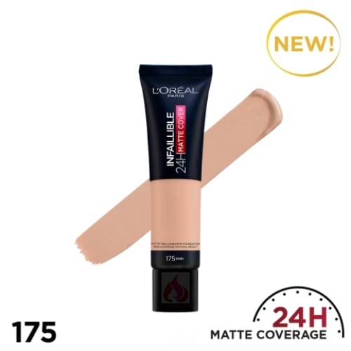 L'Oréal Infallible 24H Matte Cover Foundation Sand - 175