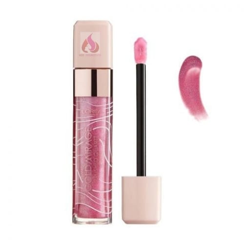 L'Oréal Gold Mirage Crushed Quartz Lip Gloss Pink - 02
