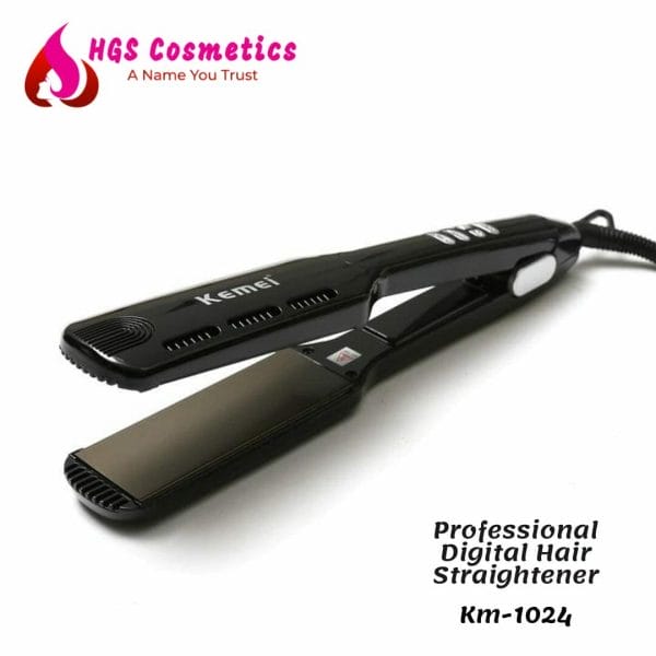 Kemei Km Professional Digital Hair Straightener - 1024