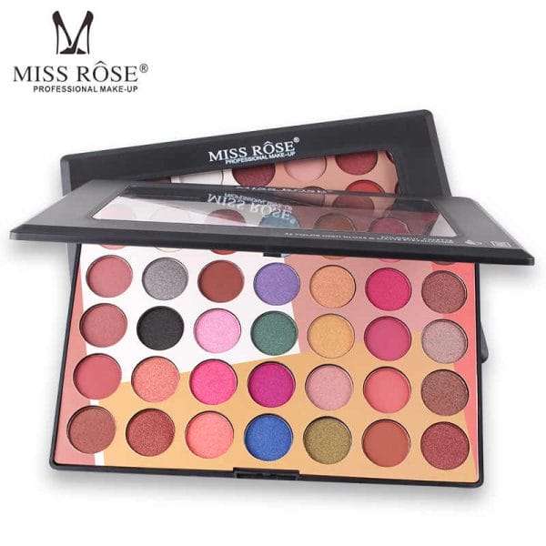 Miss Rose 35 Color Gloss & Matte Eyeshadow Palette