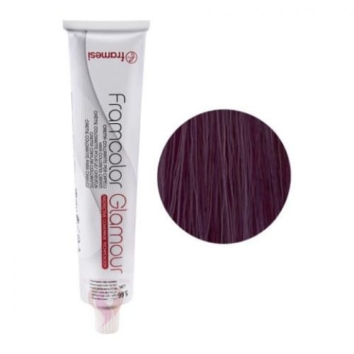 Framesi Framcolor Glamour Hair Coloring Cream Light Brown Intense Purple - 5.66