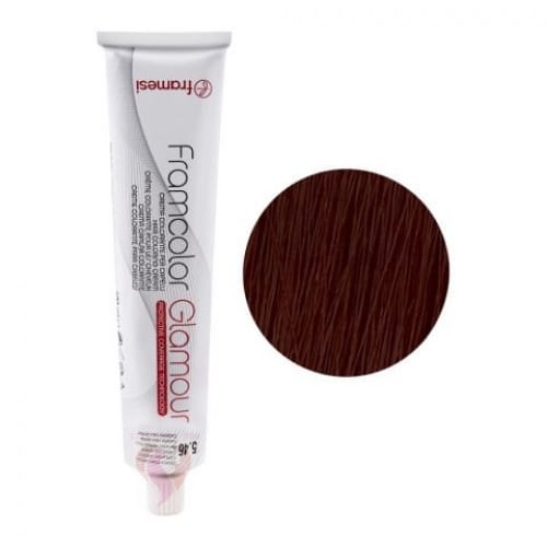 Framesi Framcolor Glamour Hair Coloring Cream Dark Chocolate Light Chestnut - 5.64