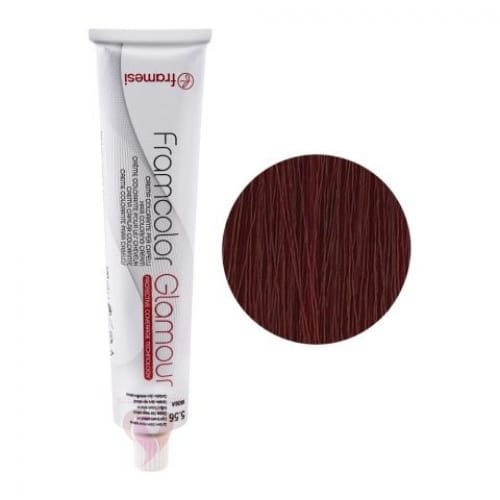 Framesi Framcolor Glamour Hair Coloring Cream Light Brown Natural Red- 5.56