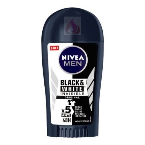 Nivea Men Black & White Invisible Deodorant - 40ml