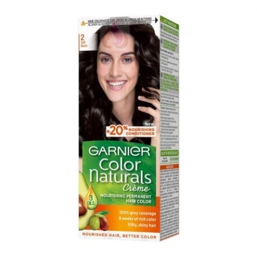 Garnier Naturals Cream Hair Colour Soft Black - 2