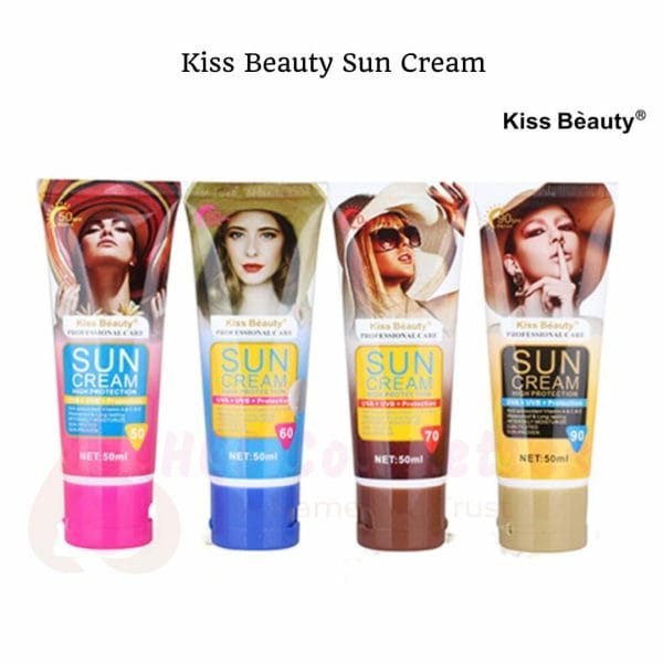 Kiss Beauty Professional Care Sun Cream High Protection